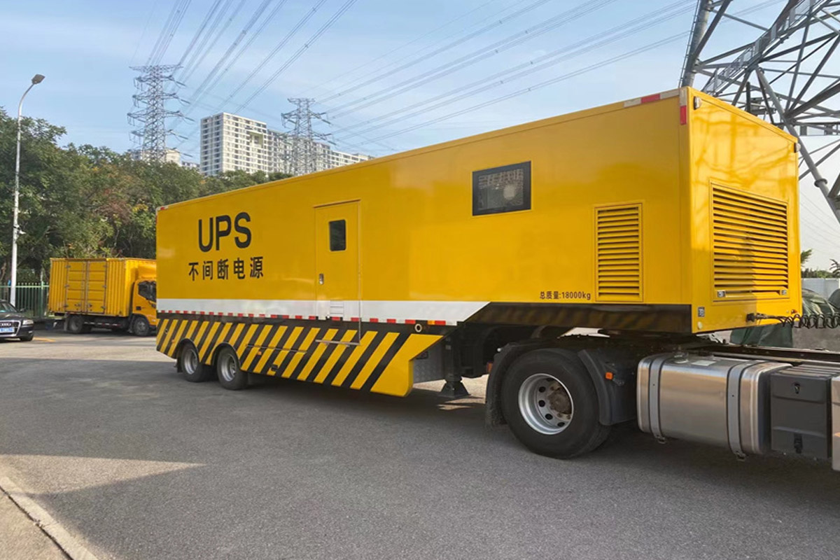 平凉发电机租赁施工现场